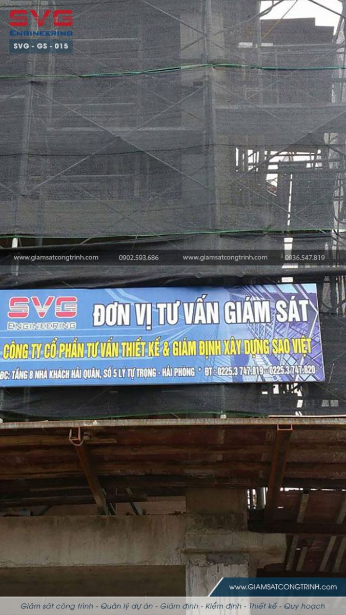 Giam sat thi cong cong trinh Du an chung cu U1 Le Loi Hai Phong