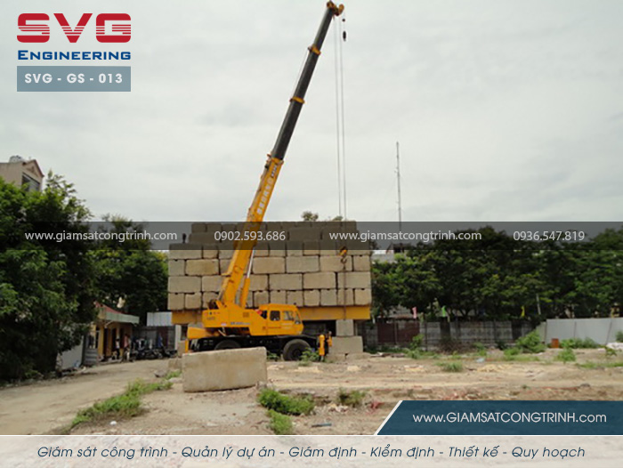 Giam sat thi cong xay dung cong trinh trung tam thuong mai tai Hai Phong