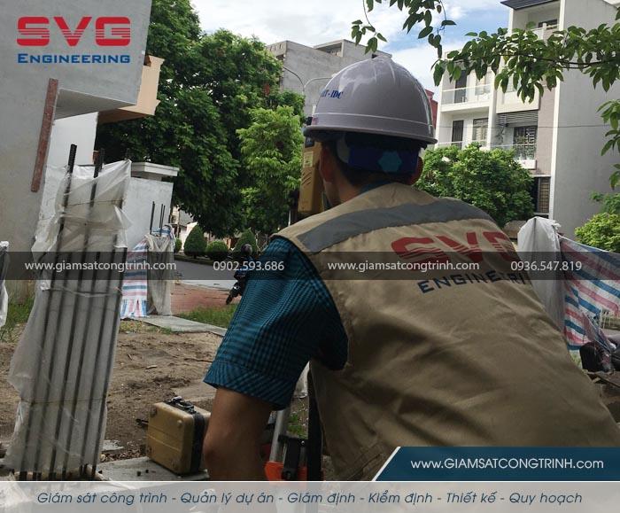 Giám định đo độ nghiêng hiện trạng công trình nhà số 46 Lê Hồng Phong Hải Phòng Giam dinh do do nghieng hien trang cong trinh nha so 46 Le Hong Phong Hai Phong