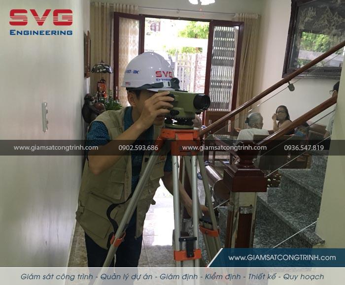 Giám định đo độ nghiêng hiện trạng công trình nhà số 46 Lê Hồng Phong Hải Phòng Giam dinh do do nghieng hien trang cong trinh nha so 46 Le Hong Phong Hai Phong