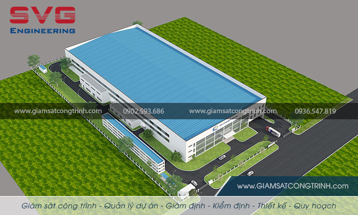 Thiet ke cong trinh du an xay dung nha may khu cong nghiep Dinh Vu Hai Phong