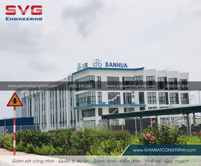 Thiet ke cong trinh xay dung nha xuong KCN doanh nghiep Han Quoc