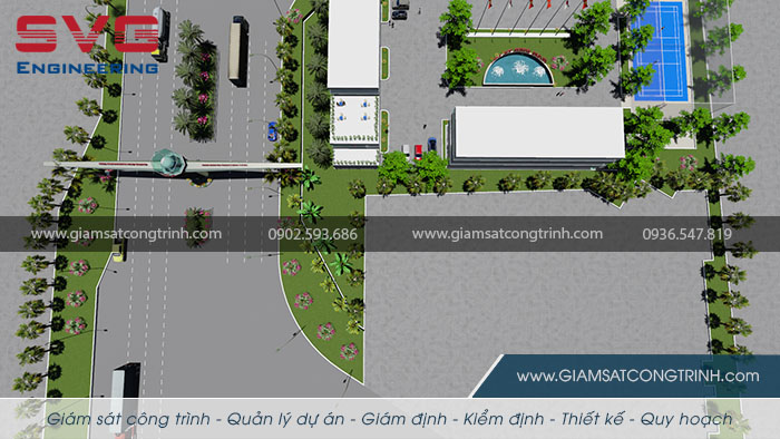Thiet ke xay dung cong trinh cong chao khu cong nghiep Nam Dinh Vu Hai Phong